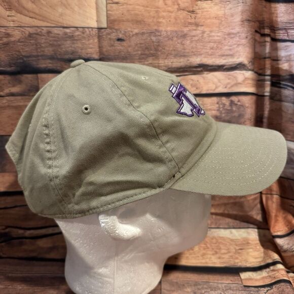 Tarleton State Hat Cap Tan Adjustable Strap Nike University Texas Texan Rider - Picture 2 of 8